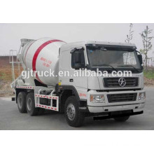 Dayun 6X4 drive concrete mixer truck for 6-10 cubic meter